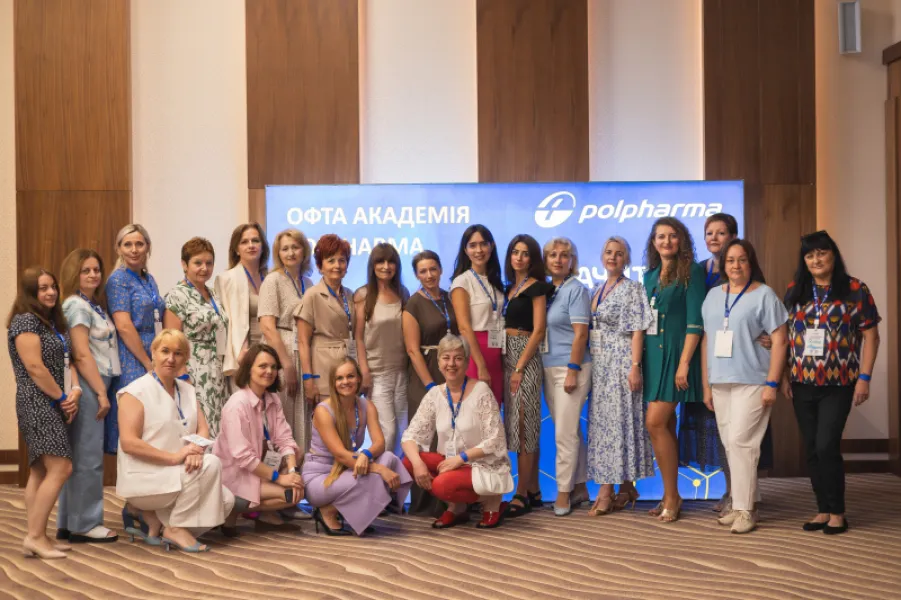 Офта Академія Polpharma: освітній простір для лікарів Волині та Рівненщини